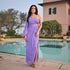 Powdered Plum Dress